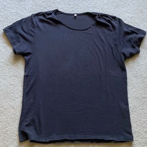 R13 - solid black T-shirt
